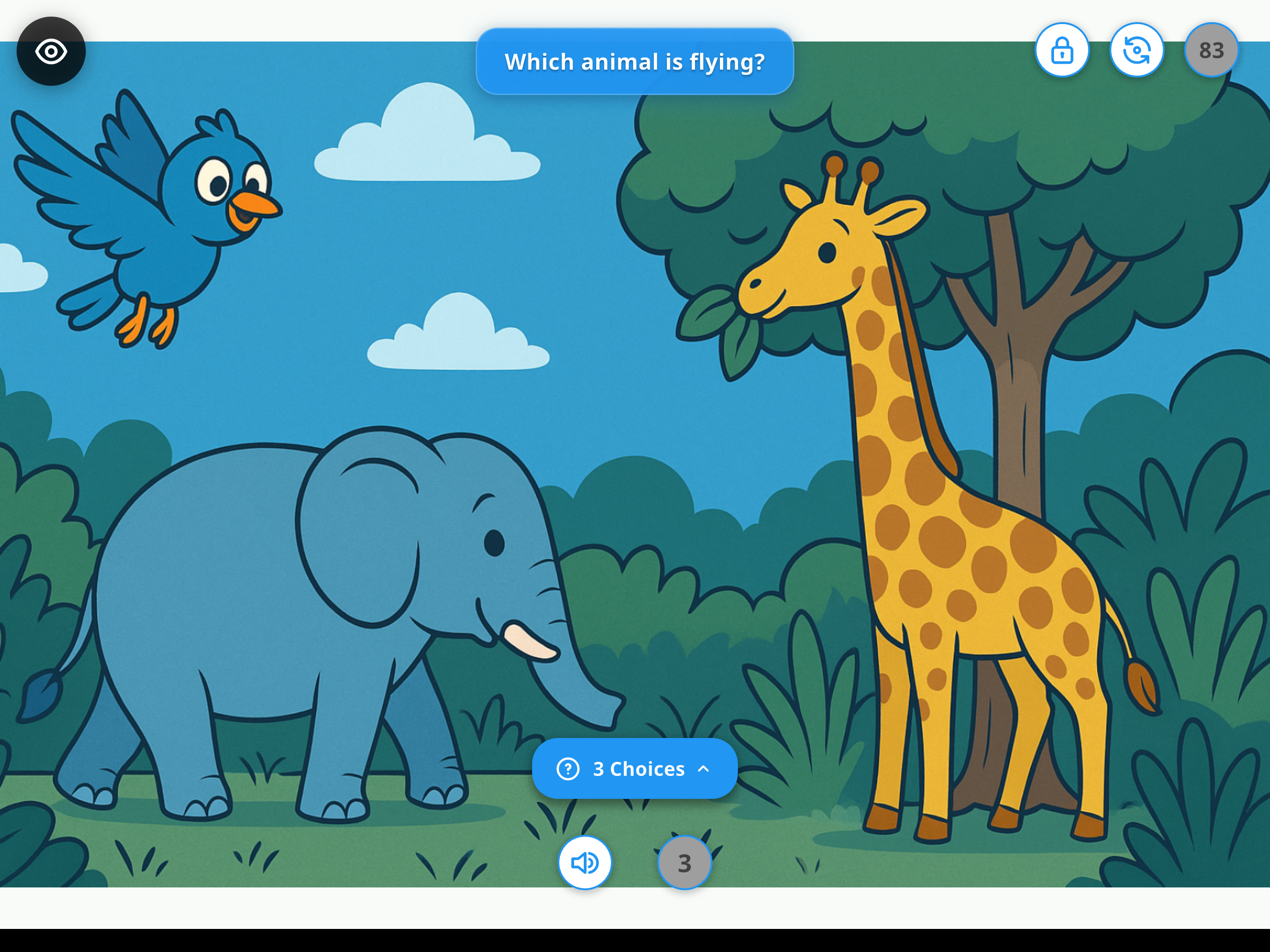 Multiple Choice Feature - Students can select from multiple answer options