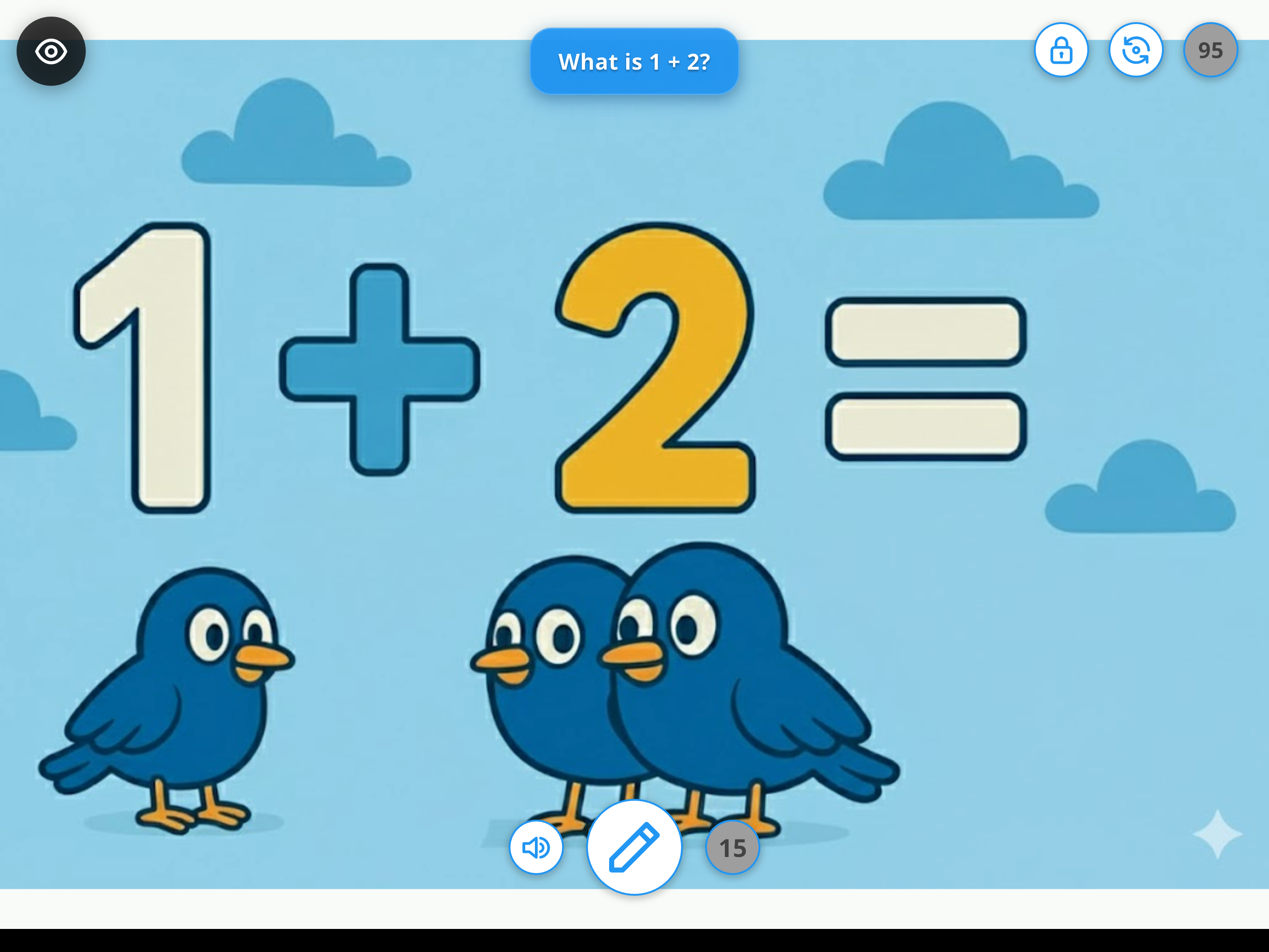 Drawing Feature - Students can draw or write answers on digital canvas