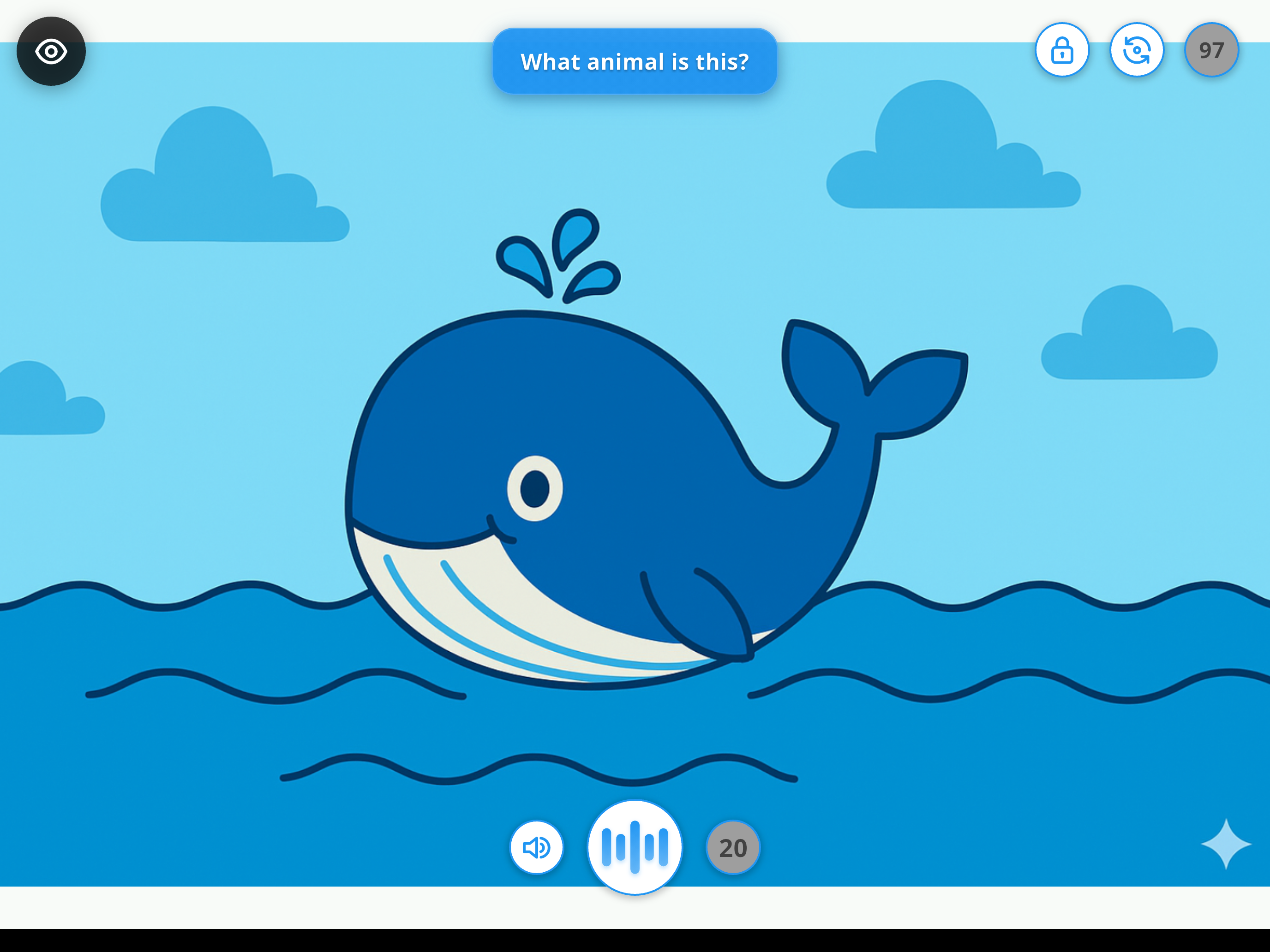 Voice Response Feature - Students can answer questions by speaking